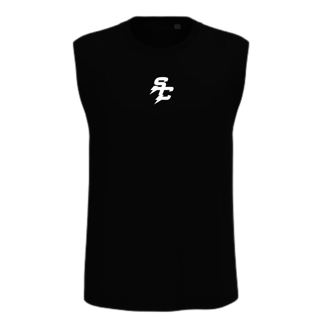 Black SamCam T-shirt — front